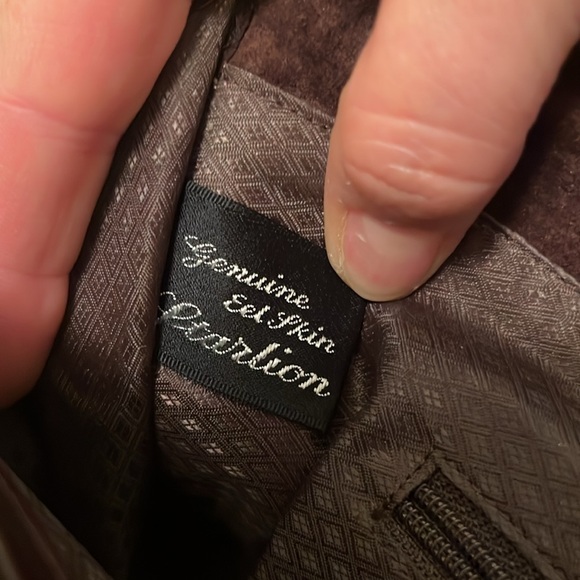 Eel skin purse made in Korea vintage - Picture 5 of 6